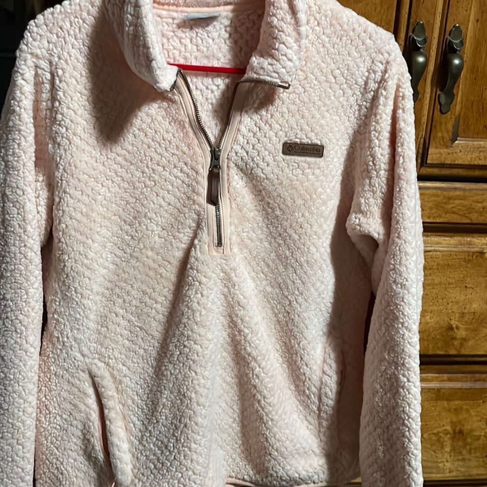 Womens Half Zip Sherpa Pullover